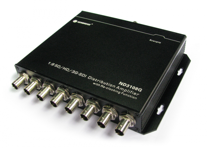 supporto Reclocking dell'amplificatore di distribuzione di 1x8 HD SDI