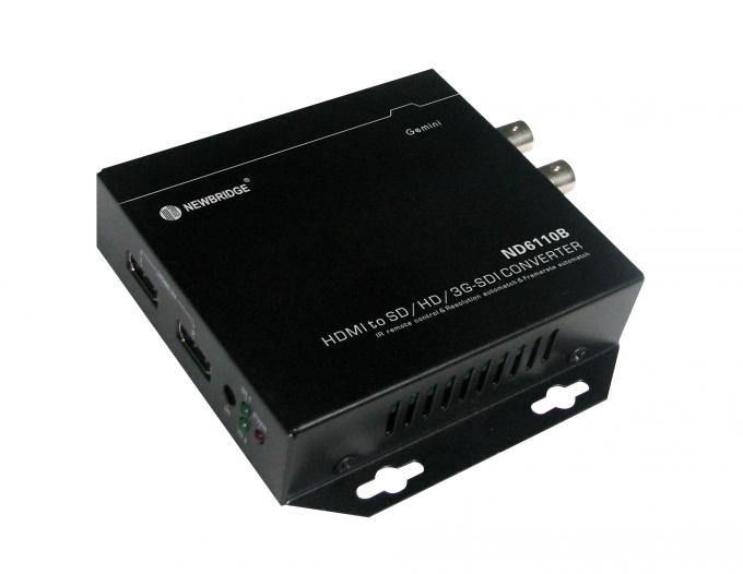12V CC HDMI al ricetrasmettitore della fibra di 3G SDI con 2 * porto 1080P di HDMI