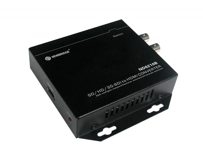 Supporto a fibra ottica 1080P di CC del ricetrasmettitore 12V di deviazione standard/HD del portatile con il porto di HDMI