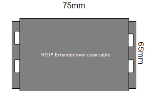 Ethernet a fibra ottica del rifornimento del riempitivo ip+power sopra il riempitivo coassiale con 2 porti di BNC & 1 porto rj45