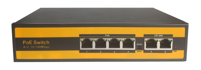 2 CA industriale 110V-240V di fibra ottica del commutatore di rete della fibra 10/100M del porto 100M