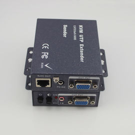 Porcellana Riempitivo a fibra ottica 300 metri di riempitivo di VGA KVM con CAT5E per il topo della radio di USB di sostegno di 1080P EDID fabbrica