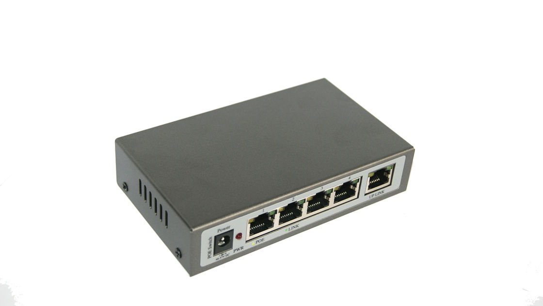 RJ45 Port PoE Ethernet Switch , 10 / 100M Industrial Ethernet Switch 24 Port